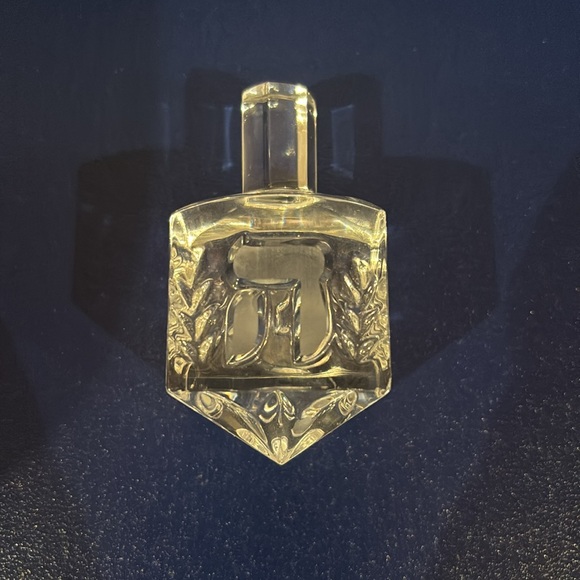 Jonal VTG 24% Crystal Hanukkah Dreidel Spinning Top Made in Germany, Judaica - Picture 5 of 12